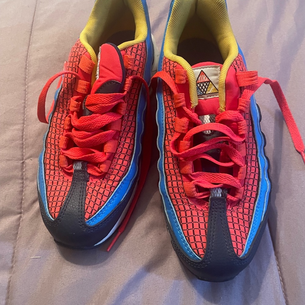 Nike Air Max 95 Now GS Crimson Blue Youth Size 5